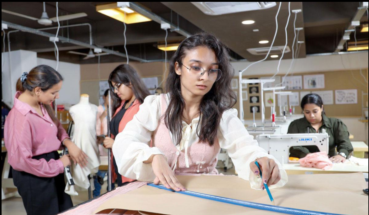 Practical learning in Diploma in Fashion Design