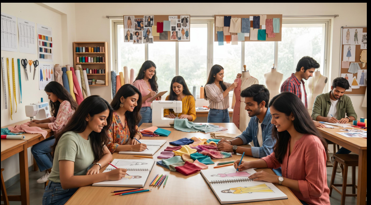 Practical learning in certificate course in fashion designing